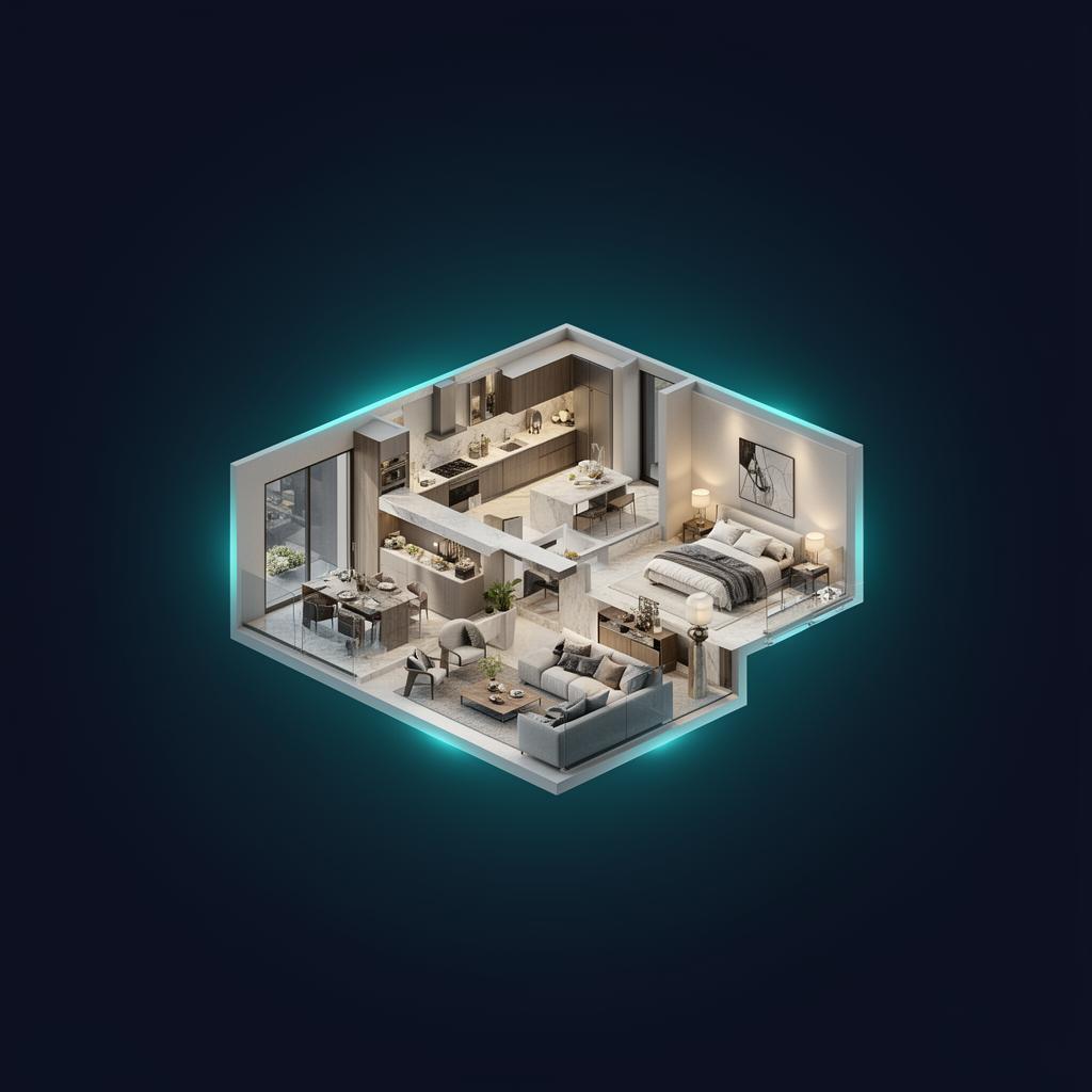 Virtual 3D property map